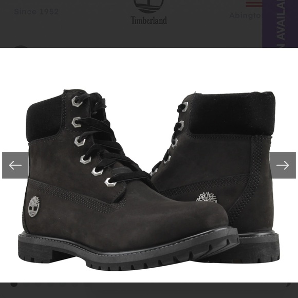 Timberland waterproof boots black velvet size 7 MSRP 289$ - Picture 5 of 11